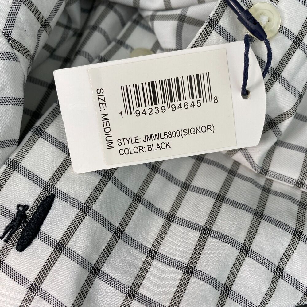 Johnnie O Shirt Mens Medium Louisville Cardinals Button Up Signor Plaid NEW - Picture 10 of 12